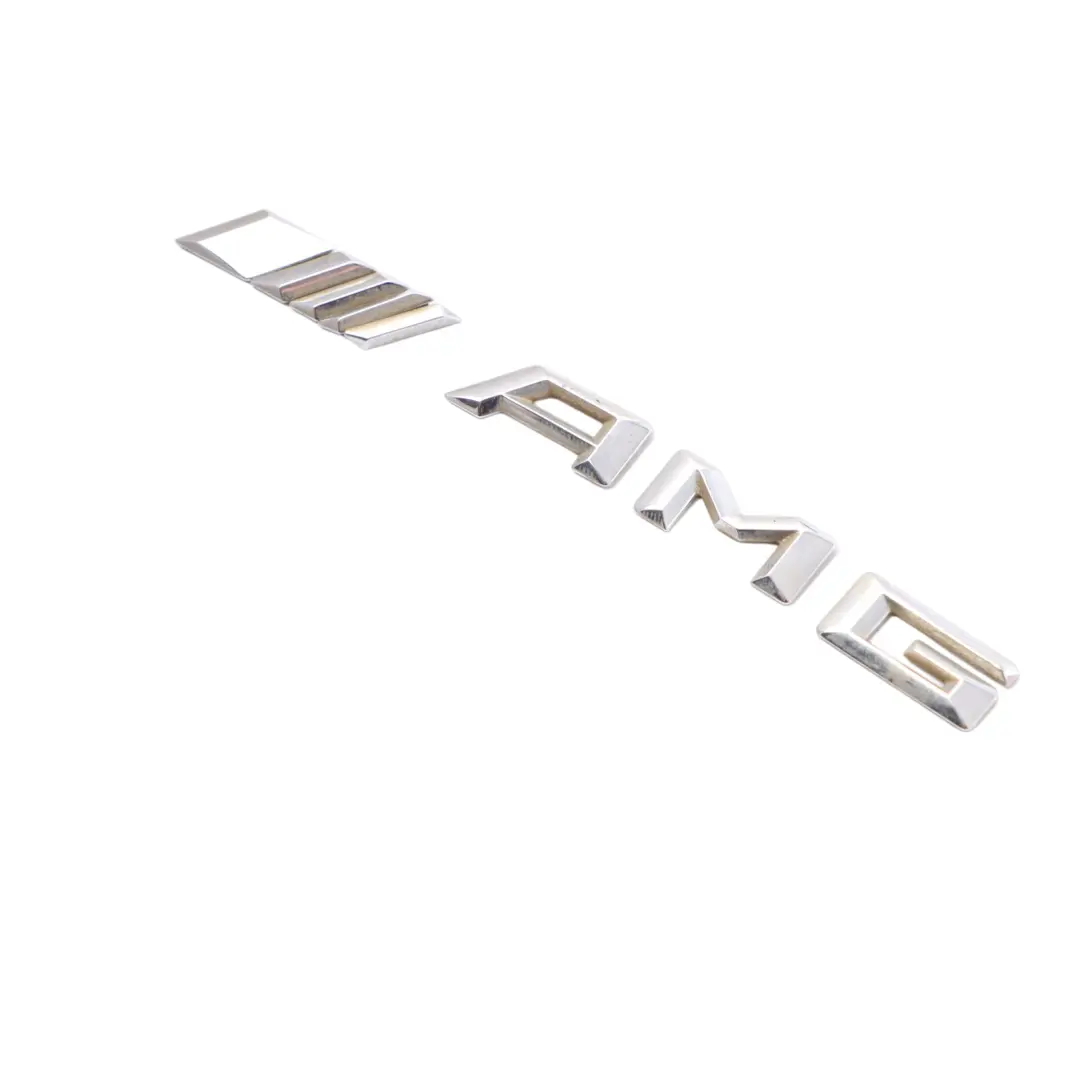 Mercedes W176 AMG Emblem Lettering Boot Trunk Lid Logo Badge Chrom - SKU A1768170014 - Part number A1768170014