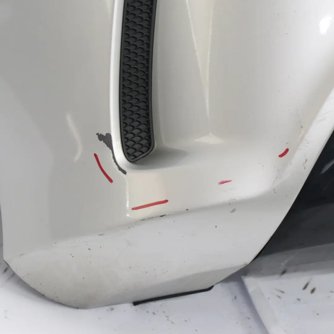 Mercedes W176 Bumper Rear Trim Panel Cover AMG Polar Silver Metallic - 761 - SKU A1768800001-PLS - Part number A1768800001