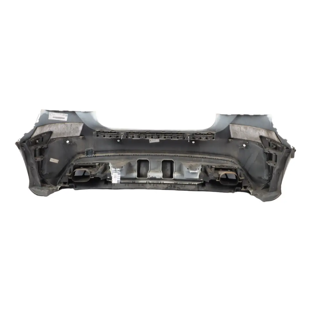 Mercedes W176 Bumper Rear Trim Panel AMG Bumper Covering Calcite White - 650 - SKU A1768800201-CW - Part number A1768800201