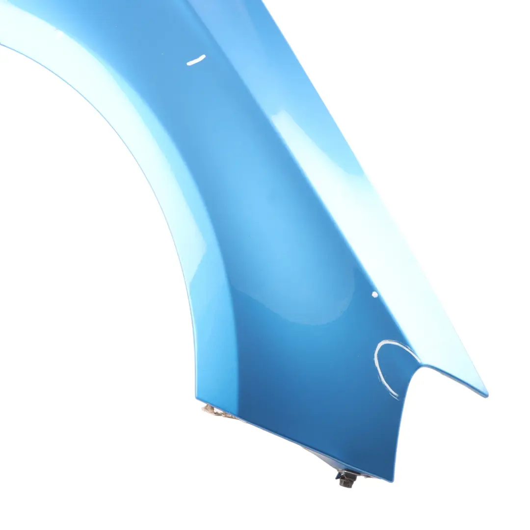 Wing Fender Panel Front Right O/S Side Cover South Seas Blue 162 to Mercedes W176 with Part number A1768810201 Mercedes W176 Wing Fender Panel Front Right O/S Side Cover South Seas Blue 162 - SKU A1768810201-SSB - Part number A1768810201