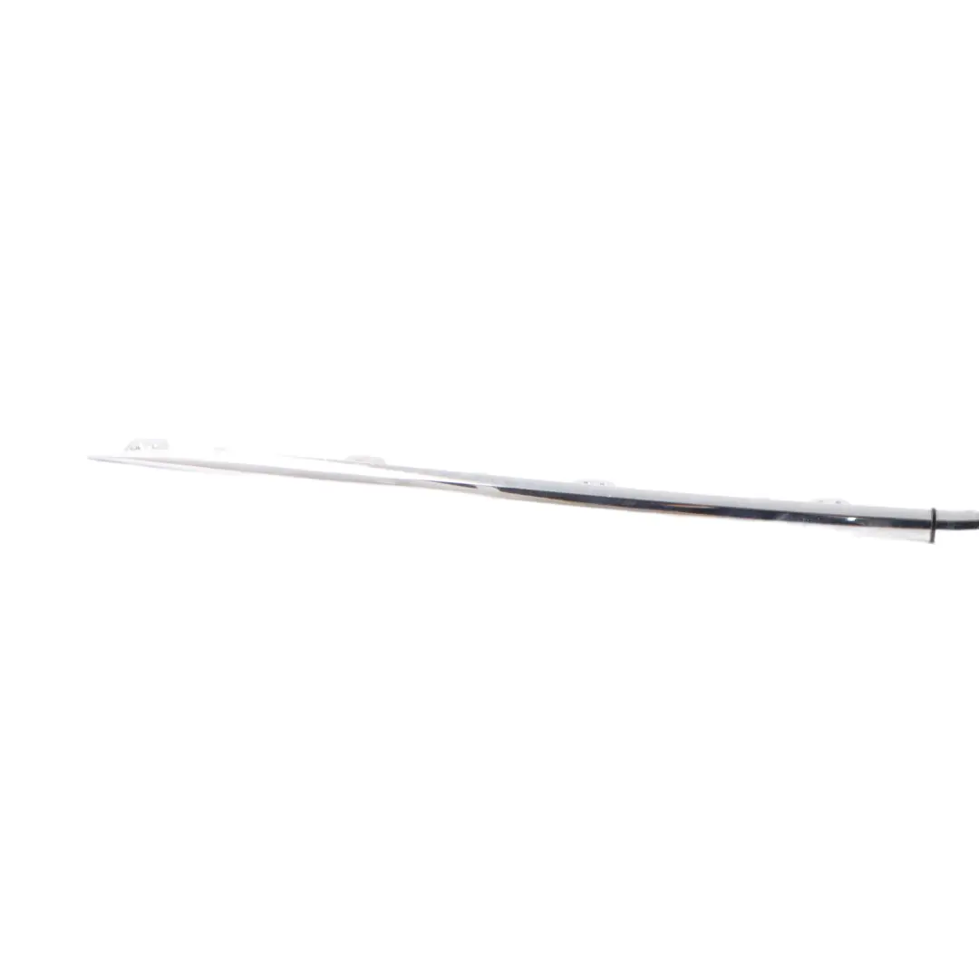 Front Bumper Bottom Moulding Trim Cover Panel Chrome to Mercedes W176 with Part number A1768852521 Mercedes W176 Front Bumper Bottom Moulding Trim Cover Panel Chrome - SKU A1768852521 - Part number A1768852521