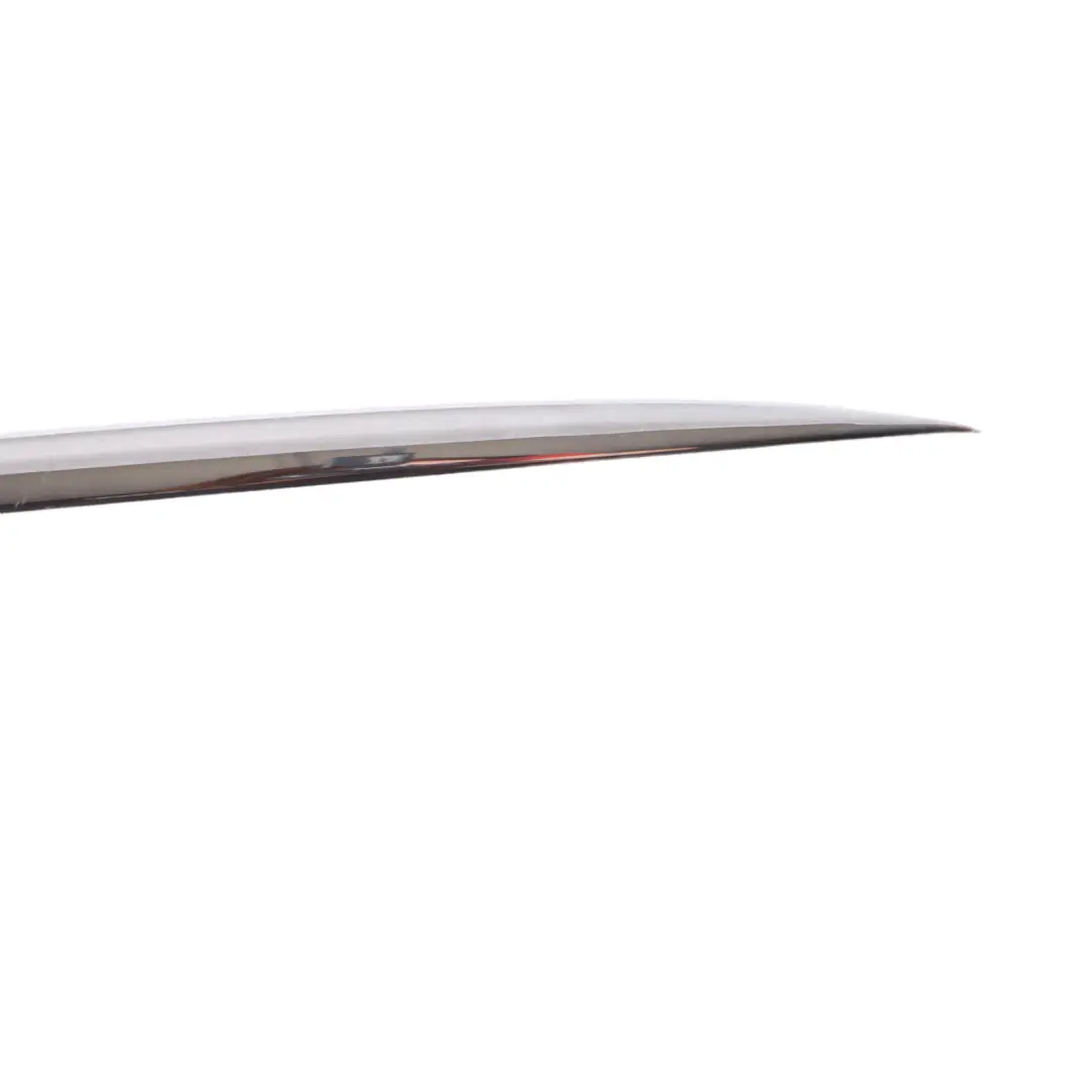 Front Bumper Bottom Moulding Trim Cover Panel Chrome to Mercedes W176 with Part number A1768852521 Mercedes W176 Front Bumper Bottom Moulding Trim Cover Panel Chrome - SKU A1768852521 - Part number A1768852521