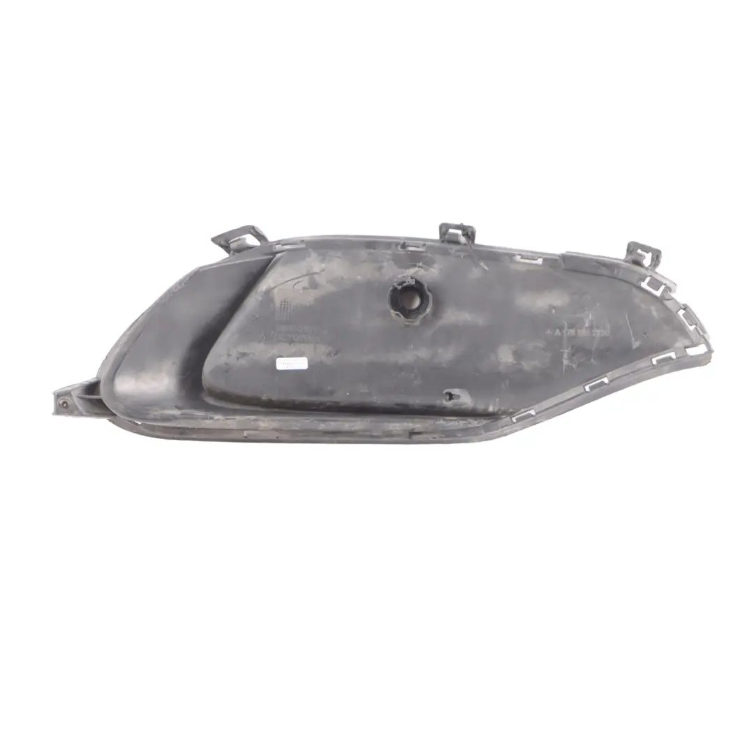 A180 Cover Front Bumper Left N/S Lower Grid Trim to Mercedes W176 with Part number A1768852700 Mercedes W176 A180 Cover Front Bumper Left N/S Lower Grid Trim - SKU A1768852700 - Part number A1768852700