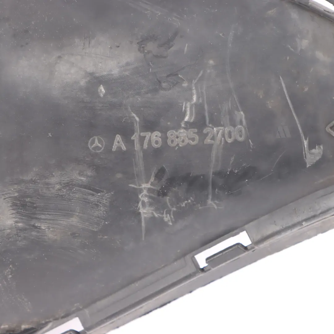 Mercedes W176 A180 Cover Front Bumper Left N/S Lower Grid Trim - SKU A1768852700 - Part number A1768852700