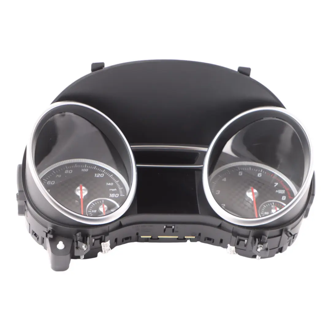 Speedometer Speedo Clock Cluster Instrument Manual to Mercedes W176 with Part number A1769000504 Mercedes W176 Speedometer Speedo Clock Cluster Instrument Manual - SKU RHD-A1769000504 - Part number A1769000504