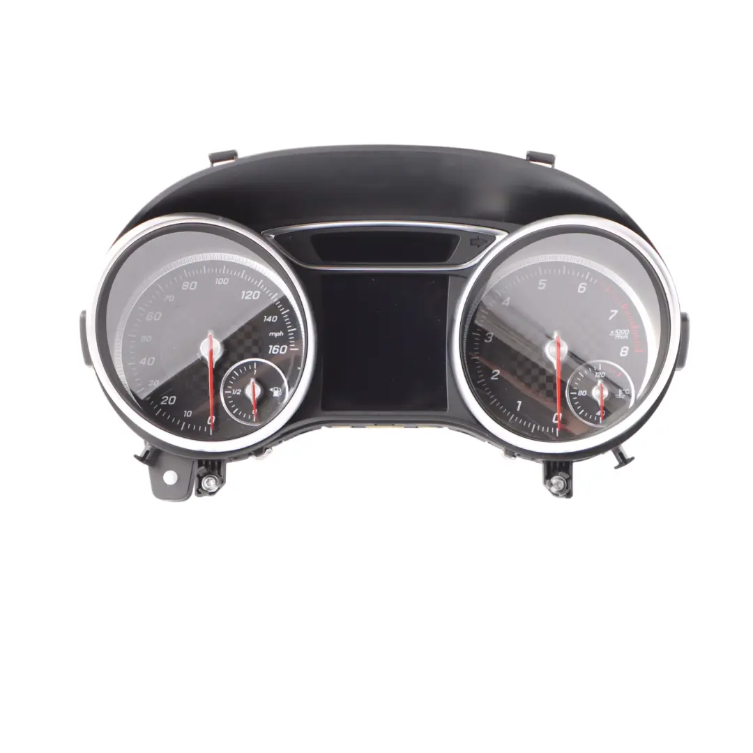 Speedometer Speedo Clock Cluster Instrument Manual to Mercedes W176 with Part number A1769000504 Mercedes W176 Speedometer Speedo Clock Cluster Instrument Manual - SKU RHD-A1769000504 - Part number A1769000504