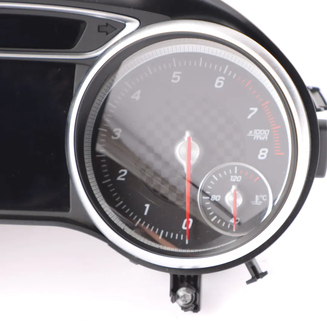 Speedometer Speedo Clock Cluster Instrument Manual to Mercedes W176 with Part number A1769000504 Mercedes W176 Speedometer Speedo Clock Cluster Instrument Manual - SKU RHD-A1769000504 - Part number A1769000504