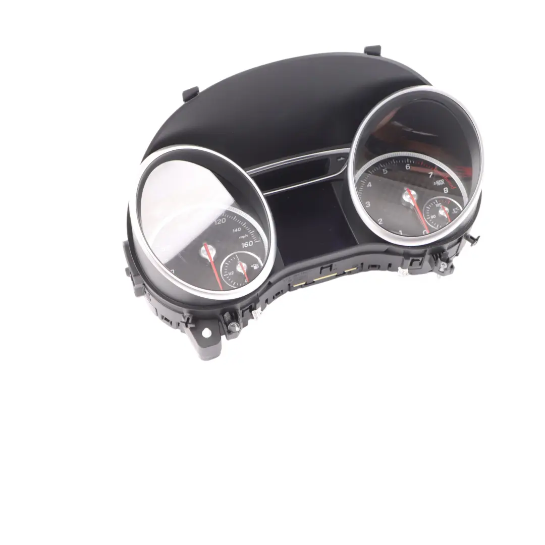 Speedometer Speedo Clock Cluster Instrument Manual to Mercedes W176 with Part number A1769000504 Mercedes W176 Speedometer Speedo Clock Cluster Instrument Manual - SKU RHD-A1769000504 - Part number A1769000504