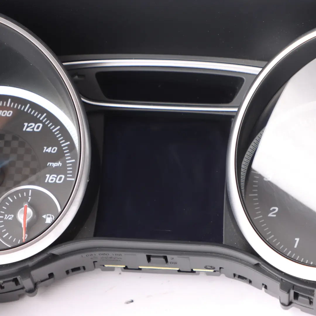 Speedometer Instrument Cluster MPH to Mercedes W176 Petrol Automatic with Part number A1769005204 Mercedes W176 Petrol Automatic Speedometer Instrument Cluster MPH - SKU A1769005204-1 - Part number A1769005204