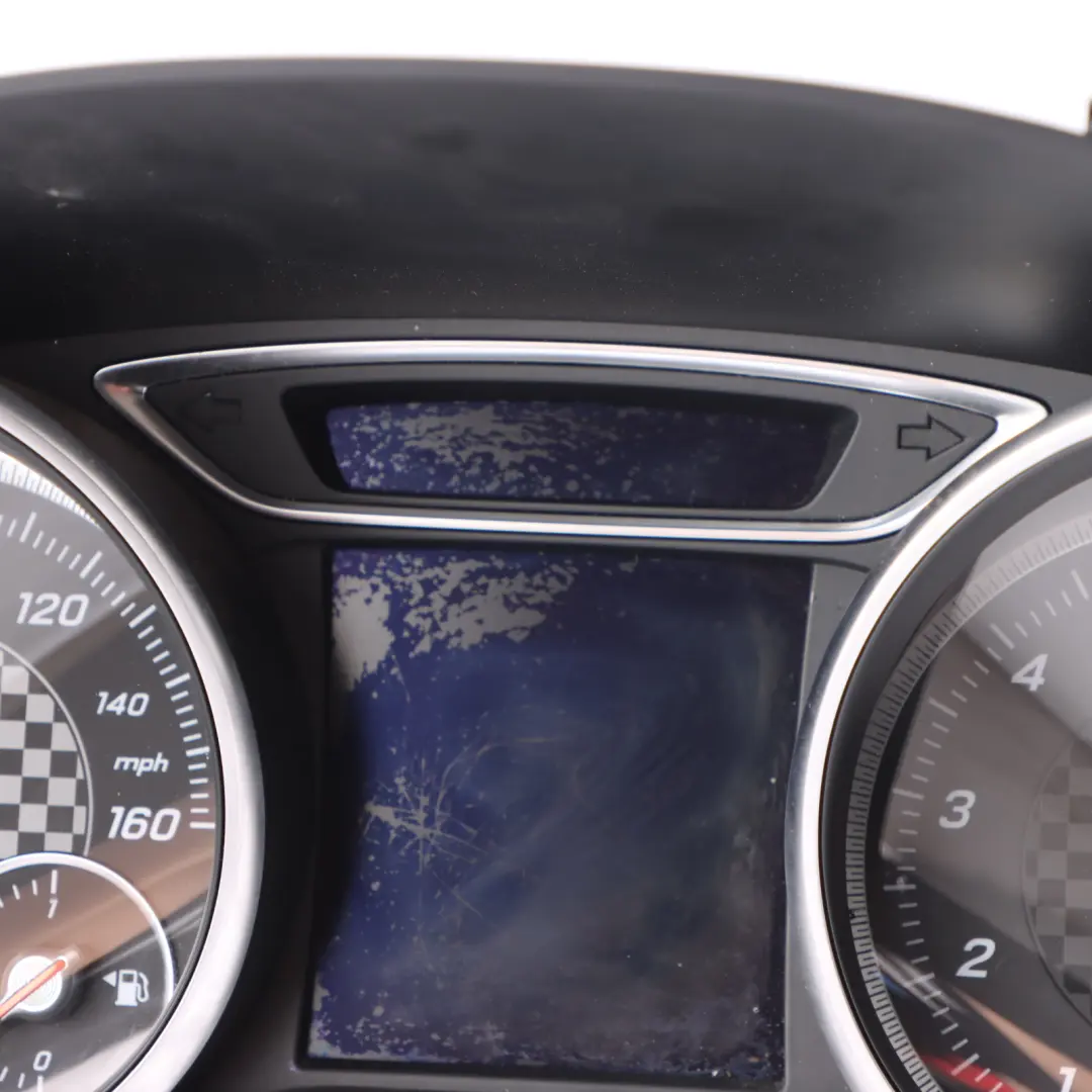 Instrument Cluster Speedo Clocks Meter Manual to Mercedes W176 Petrol with Part number A1769005204 Mercedes W176 Petrol Instrument Cluster Speedo Clocks Meter Manual - SKU A1769005204-2 - Part number A1769005204