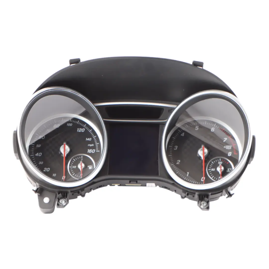 Instrument Cluster Speedometer Speedo Automatic to Mercedes W176 Petrol with Part number A1769008003 Mercedes W176 Petrol Instrument Cluster Speedometer Speedo Automatic - SKU rhd-A1769008003 - Part number A1769008003