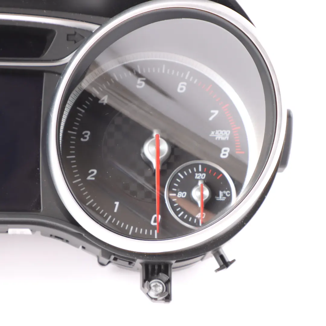 Instrument Cluster Speedometer Speedo Automatic to Mercedes W176 Petrol with Part number A1769008003 Mercedes W176 Petrol Instrument Cluster Speedometer Speedo Automatic - SKU rhd-A1769008003 - Part number A1769008003