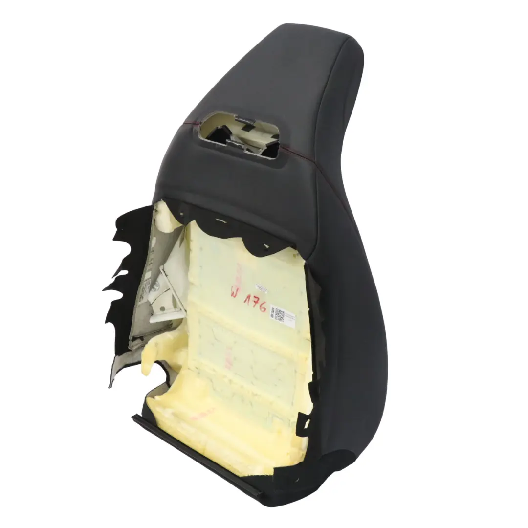 Mercedes W176 Front Seat Sport Left N/S Fabric Leather Black Red Threads - SKU A1769106307-2 - Part number A1769106307