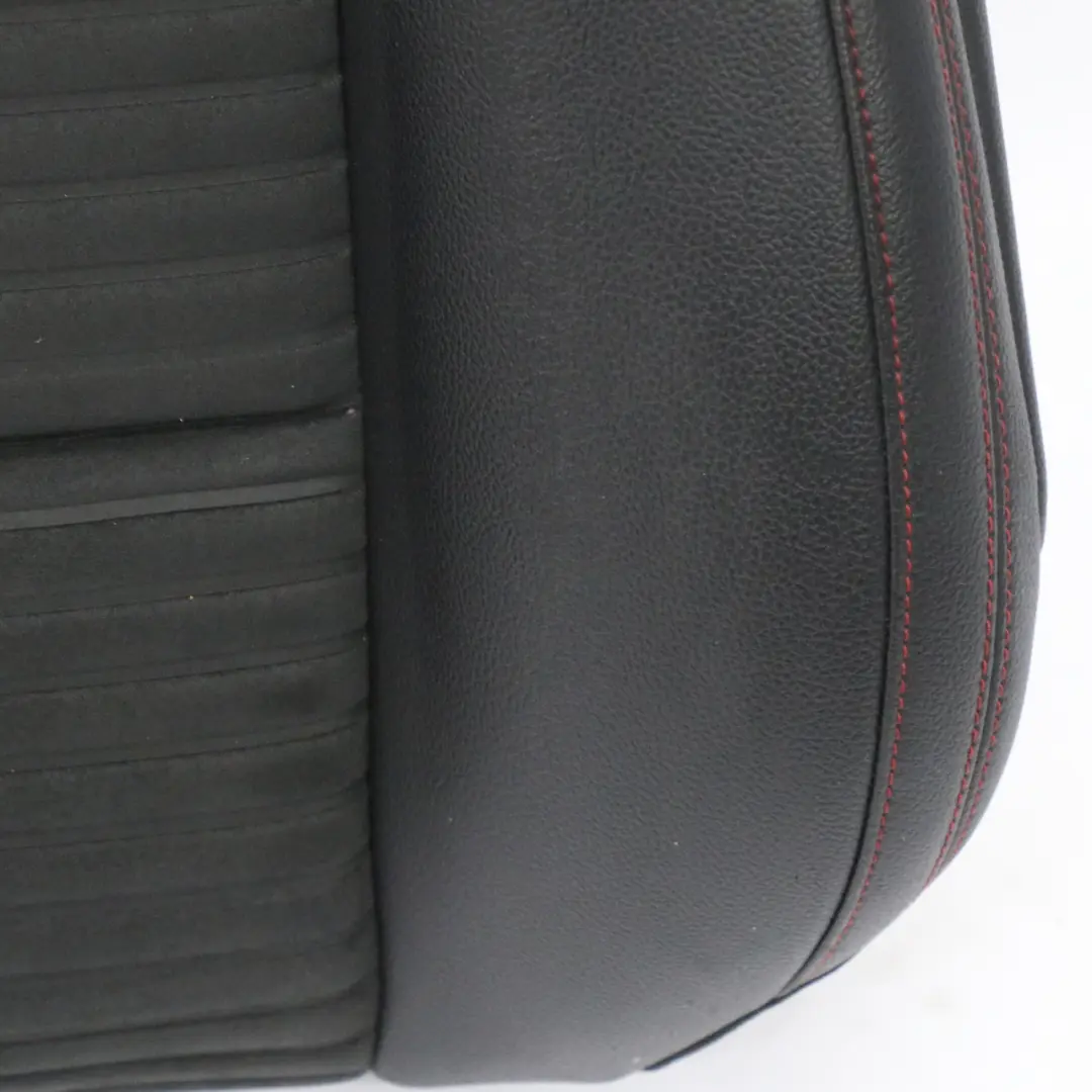 Mercedes W176 Vordersitz Sport Links Stoff Leder Schwarz Rot Fäden - SKU A1769106307-2 - Teilenummer A1769106307