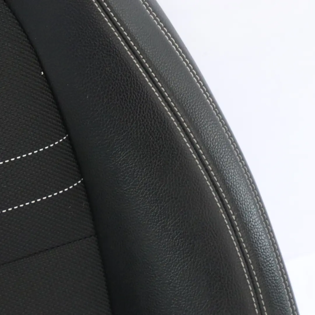 Mercedes W176 Front Seat Backrest Right O/S Interior Leather Cloth Artico Black - SKU A1769108401 - Part number A1769108401