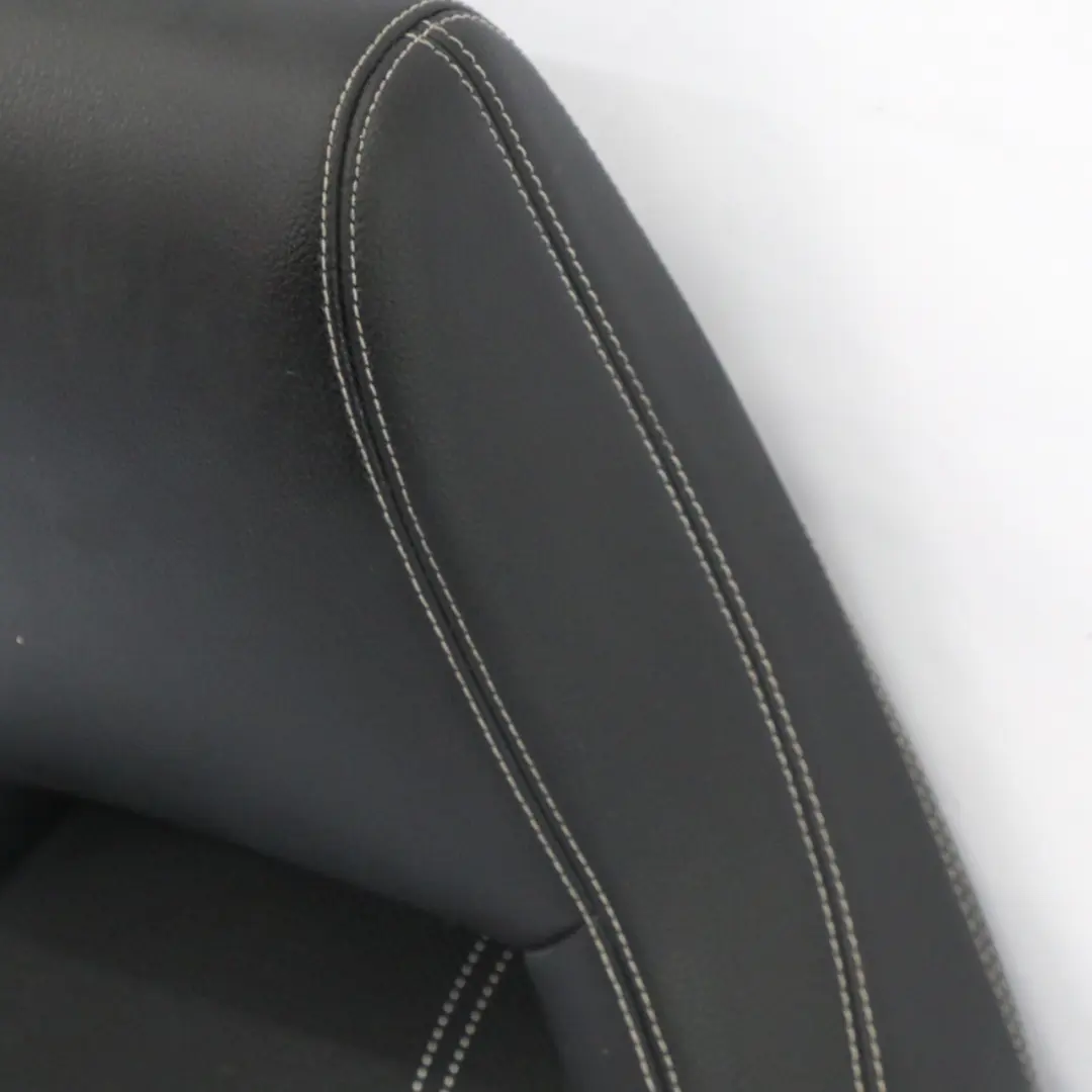 Mercedes W176 Respaldo Asiento Delantero Derecho Cuero Tela Artico Negro - SKU A1769108401 - Número de pieza A1769108401