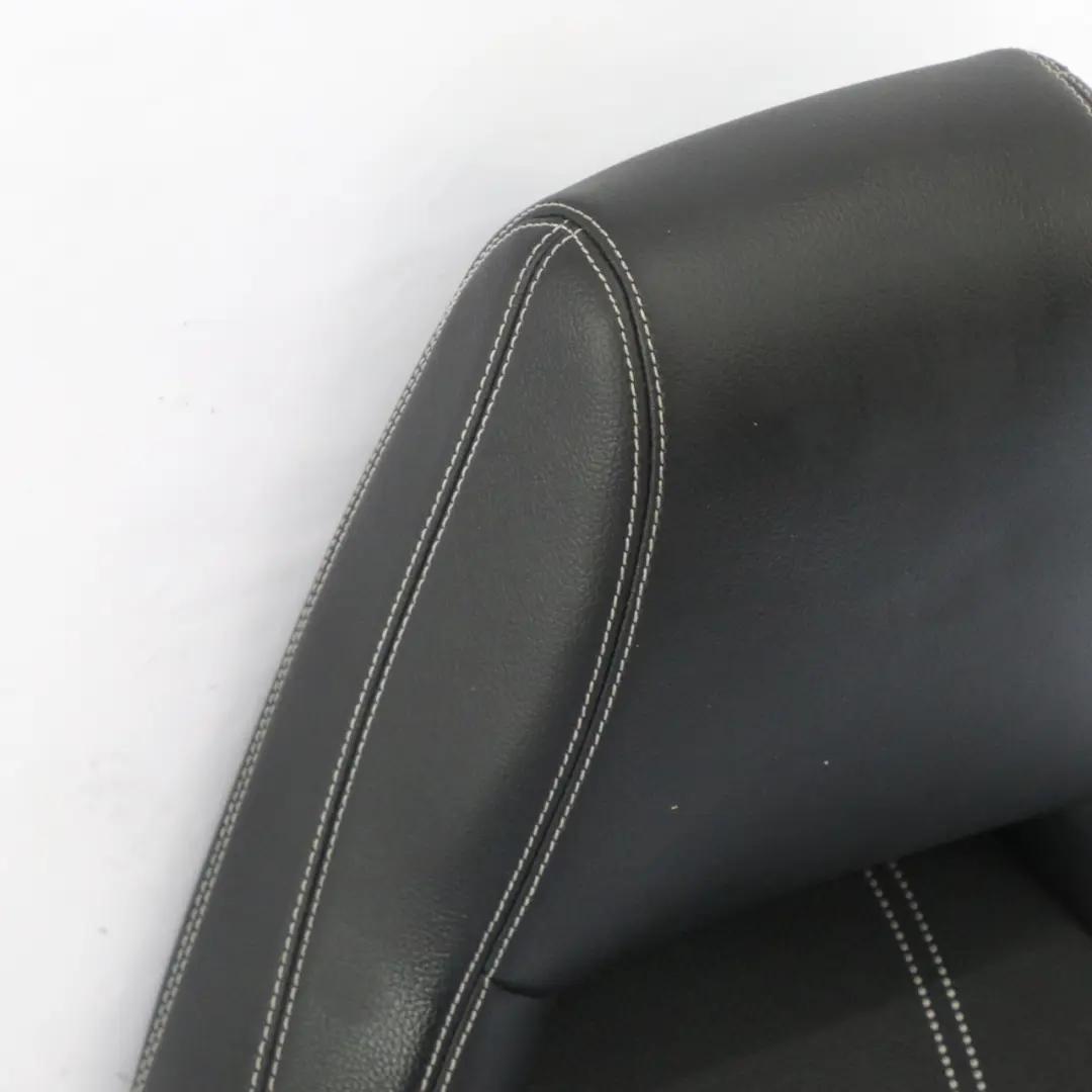 Mercedes W176 Respaldo Asiento Delantero Derecho Cuero Tela Artico Negro - SKU A1769108401 - Número de pieza A1769108401