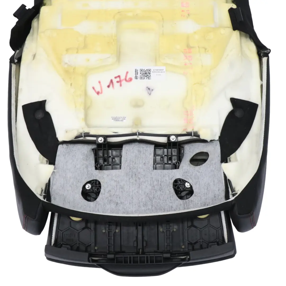 Mercedes W176 Seat Cover Front Right O/S Black Leather - SKU A1769108507 - Part number A1769108507
