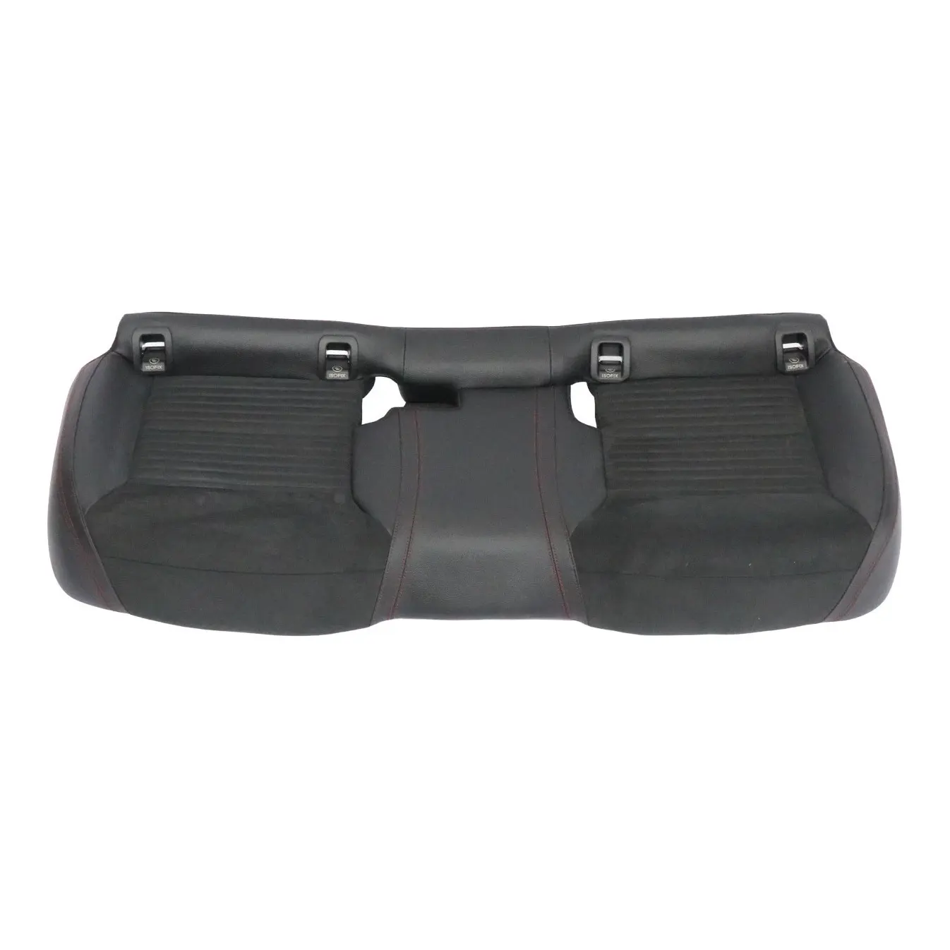 Mercedes W176 Rear Seat Bench Couch Covering Fabric Imitation Leather Black