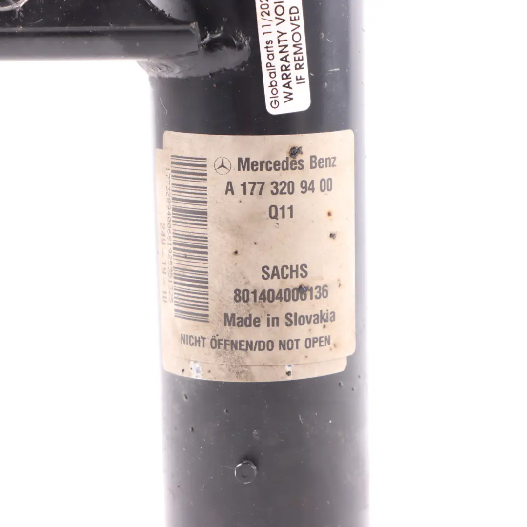 Front Spring Strut Shock Absorber to Mercedes W177 with Part number A1773209400 Mercedes W177 Front Spring Strut Shock Absorber - SKU A1773209400 - Part number A1773209400