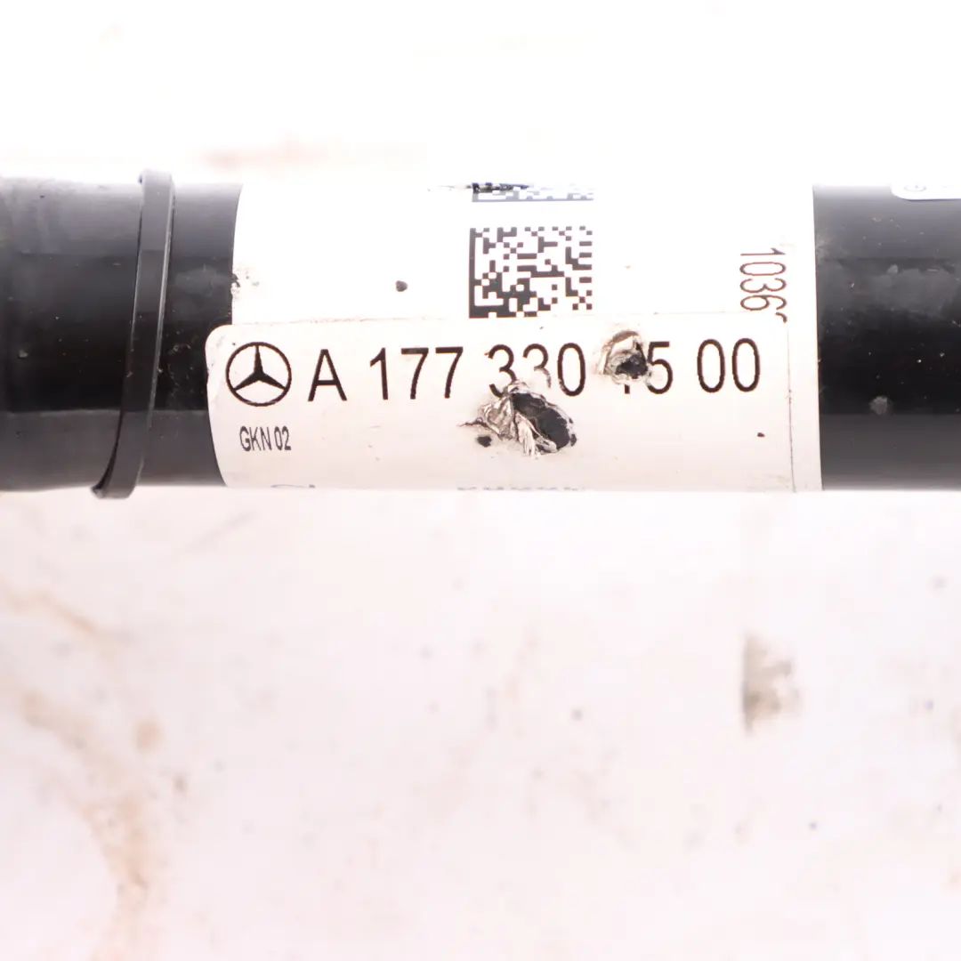 Shaft Mercedes W177 W247 OM608 Front Right O/S Side Shaft to Drive with Part number A1773301500 Drive Shaft Mercedes W177 W247 OM608 Front Right O/S Side Shaft - SKU A1773301500 - Part number A1773301500