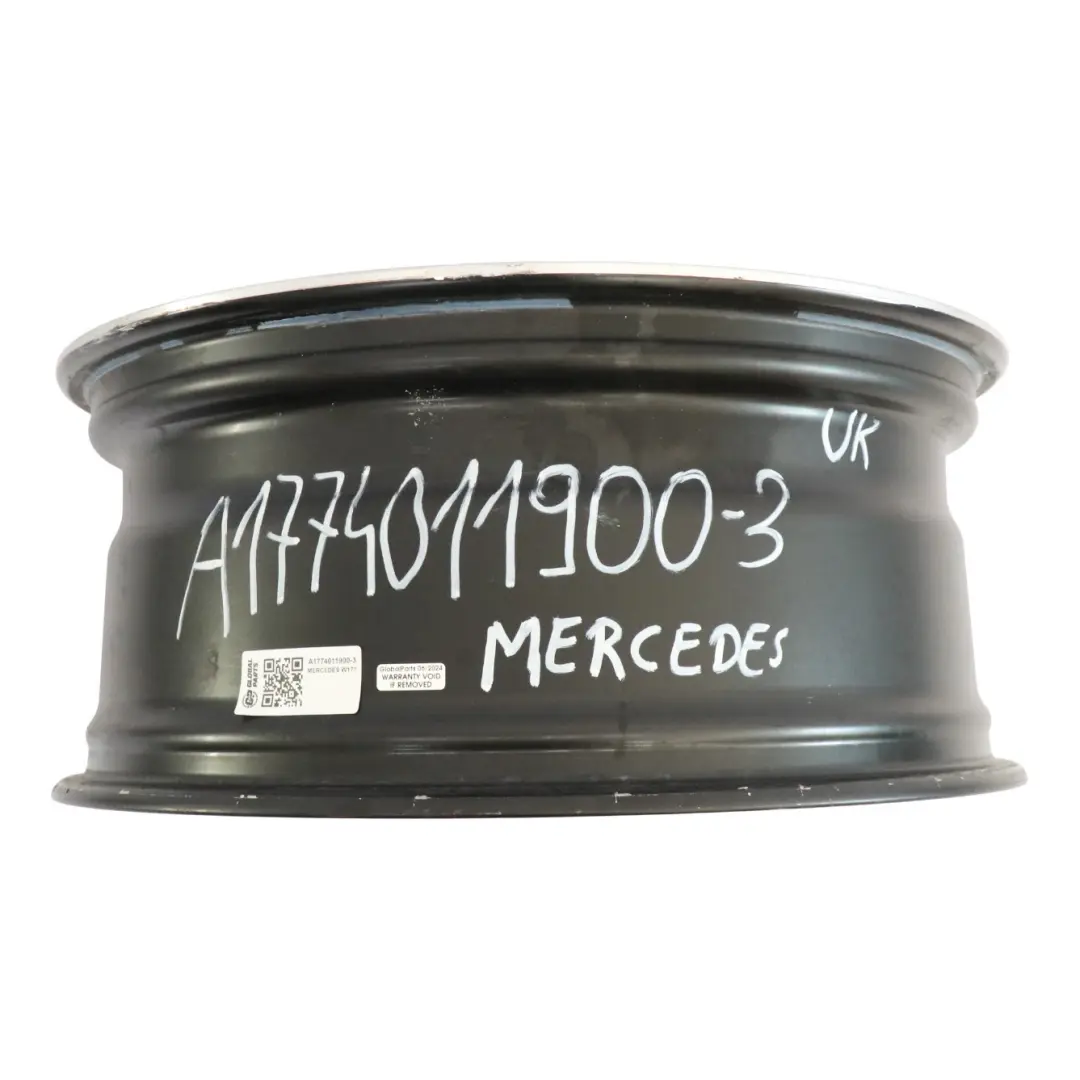 Alloy Wheel Rim 14 Spoke 19" 8J ET:40 to Mercedes W177 V177 AMG Black with Part number A1774011900 Mercedes W177 V177 AMG Black Alloy Wheel Rim 14 Spoke 19" 8J ET:40 - SKU A1774011900-3 - Part number A1774011900