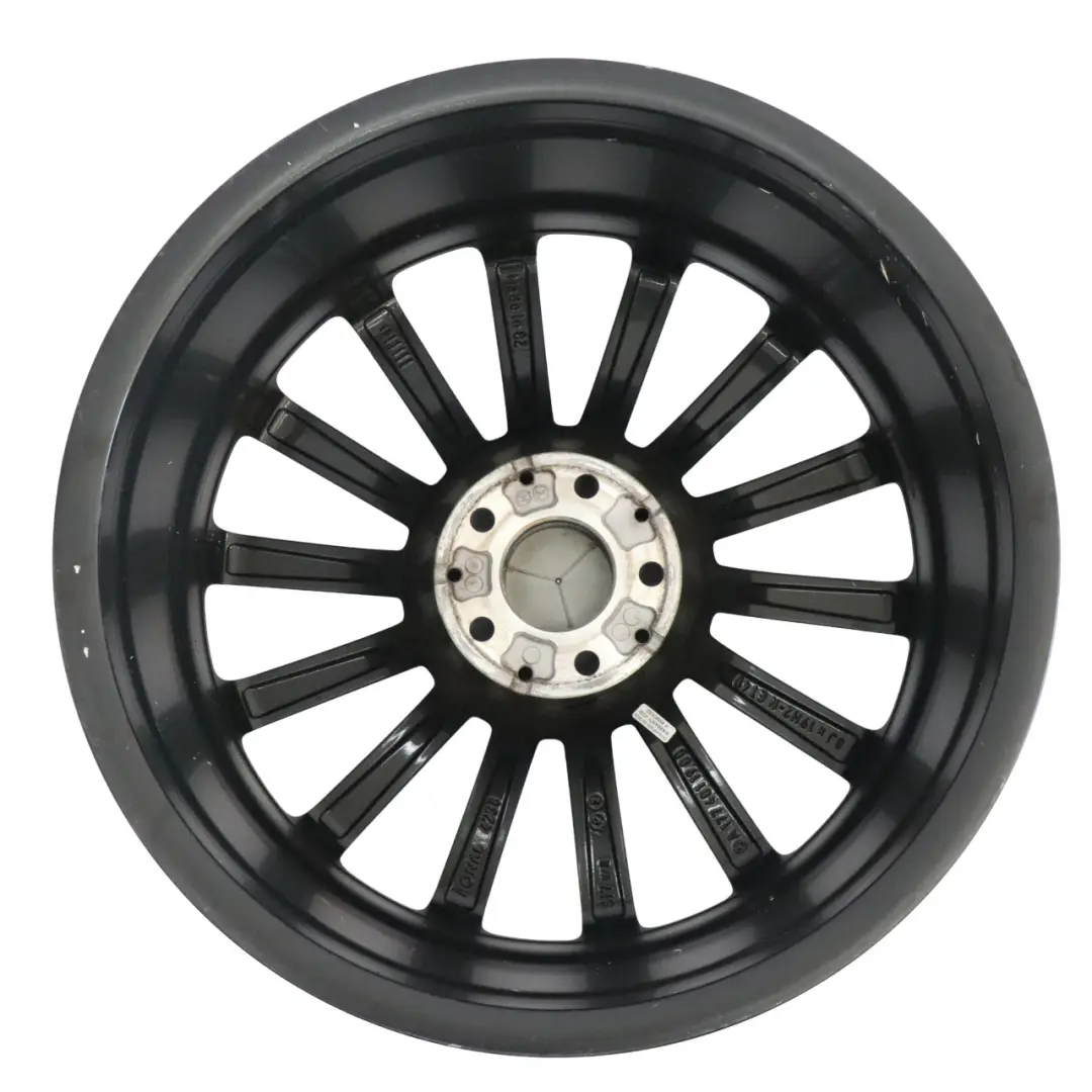 Alloy Wheel Rim 14 Spoke 19" 8J ET:40 to Mercedes W177 V177 AMG Black with Part number A1774011900 Mercedes W177 V177 AMG Black Alloy Wheel Rim 14 Spoke 19" 8J ET:40 - SKU A1774011900-3 - Part number A1774011900