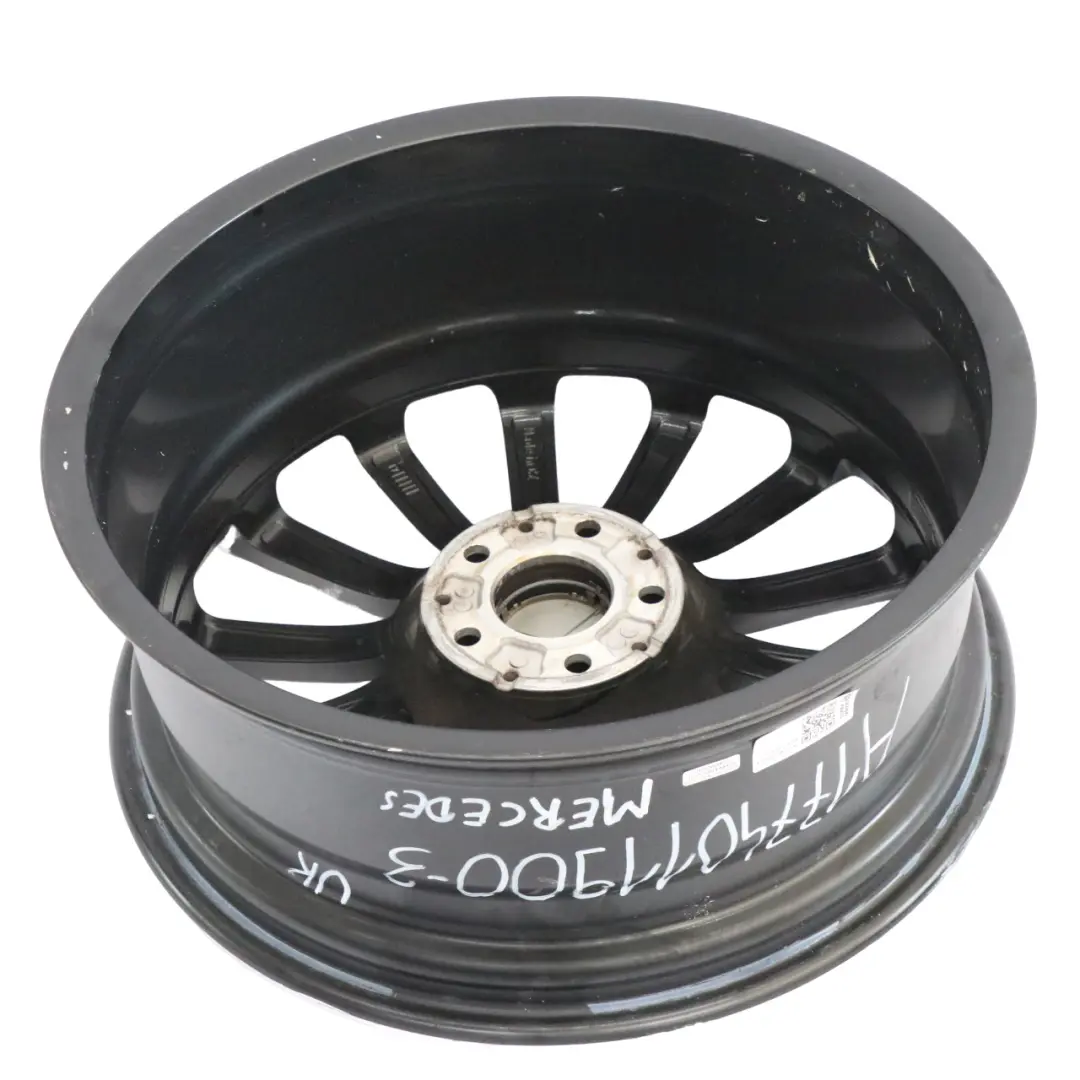 Alloy Wheel Rim 14 Spoke 19" 8J ET:40 to Mercedes W177 V177 AMG Black with Part number A1774011900 Mercedes W177 V177 AMG Black Alloy Wheel Rim 14 Spoke 19" 8J ET:40 - SKU A1774011900-3 - Part number A1774011900