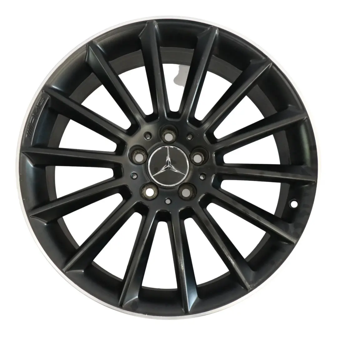 Alloy Wheel Rim 14 Spoke 19" 8J ET:40 to Mercedes W177 V177 AMG Black with Part number A1774011900 Mercedes W177 V177 AMG Black Alloy Wheel Rim 14 Spoke 19" 8J ET:40 - SKU A1774011900-3 - Part number A1774011900