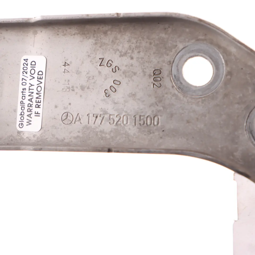 Front Strut Subframe Support Strap Brace Left N/S to Mercedes W177 AMG with Part number A1775201500 Mercedes W177 AMG Front Strut Subframe Support Strap Brace Left N/S - SKU A1775201500 - Part number A1775201500