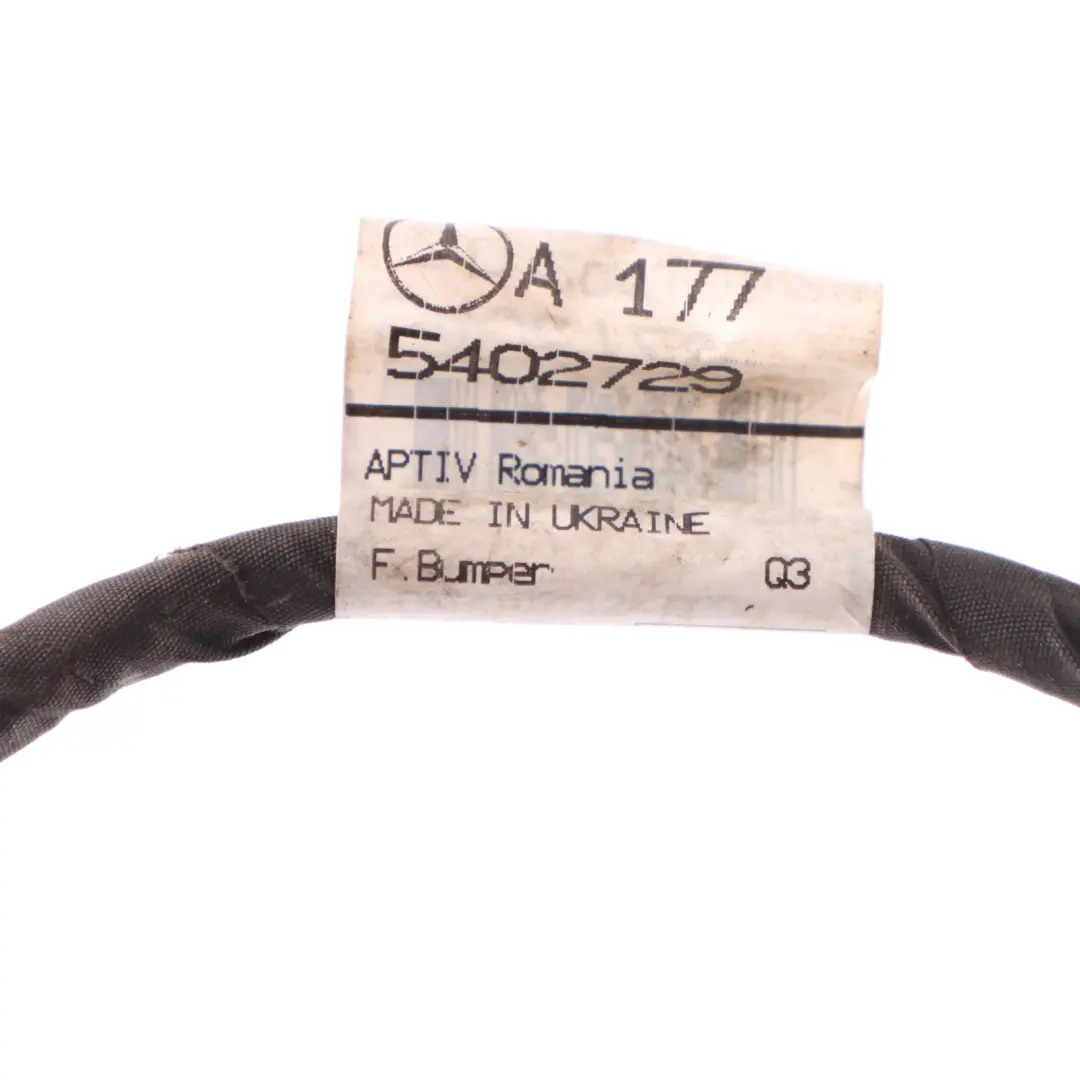 Parktronic Wiring Mercedes W177 Front Bumper Parking Assist Harness to with Part number A1775402729 Parktronic Wiring Mercedes W177 Front Bumper Parking Assist Harness - SKU A1775402729 - Part number A1775402729