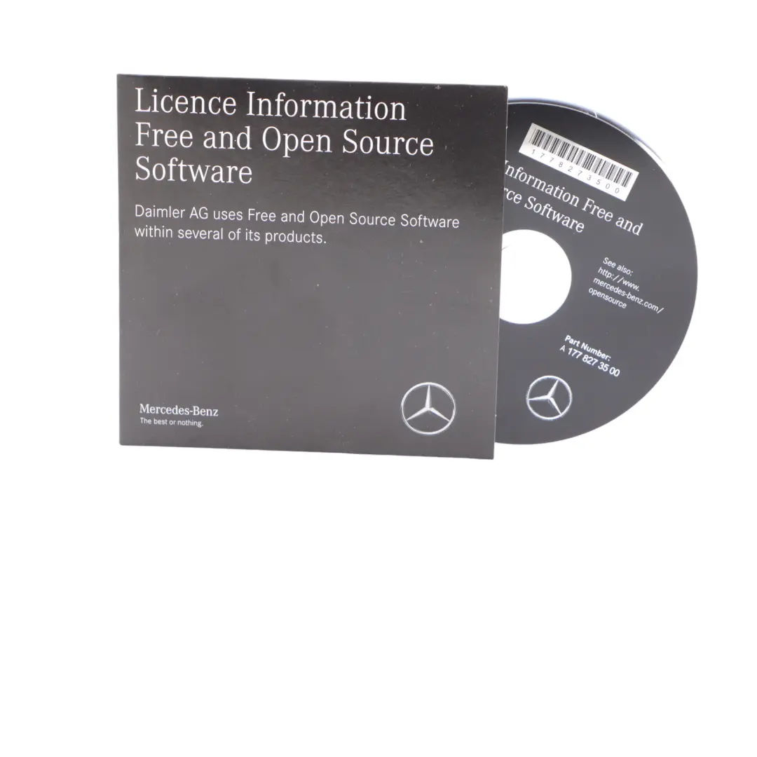 Instrukcja Obsługi Książeczka Informacje Licencyjne CD Etui do Mercedes W177 o numerze A1775840604 Mercedes W177 Instrukcja Obsługi Książeczka Informacje Licencyjne CD Etui - SKU A1775840604 - Numer Części A1775840604