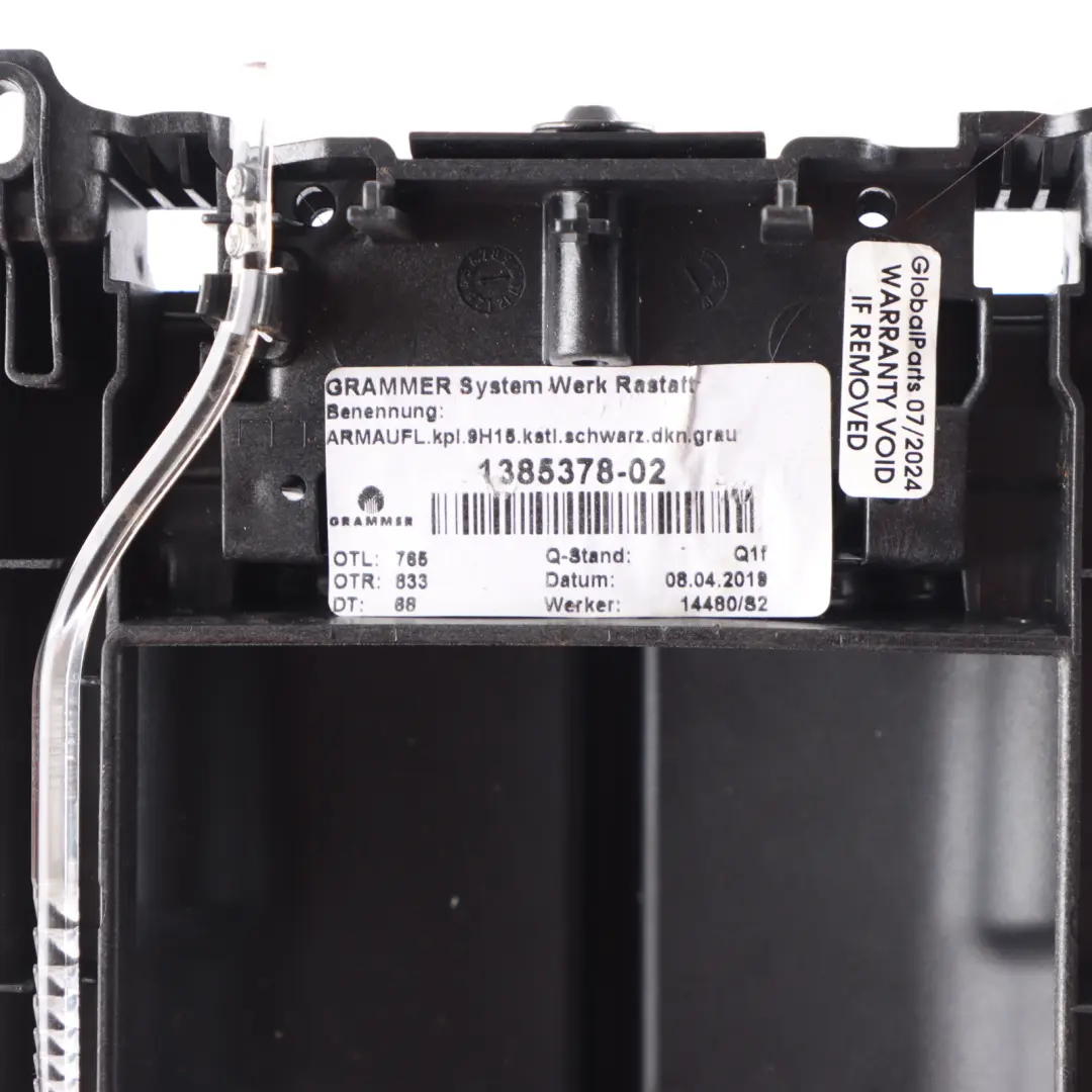 Mercedes W177 Armlehne Mittelkonsole Abdeckung Leder Schwarz - SKU A1776806603-2 - Teilenummer A1776806603