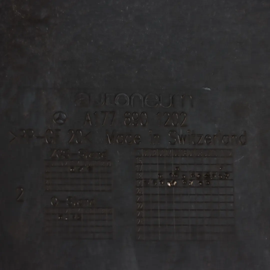 Underbody Rear Cover Undertray Panelling Shield to Mercedes W177 with Part number A1776901202 Mercedes W177 Underbody Rear Cover Undertray Panelling Shield - SKU A1776901202 - Part number A1776901202