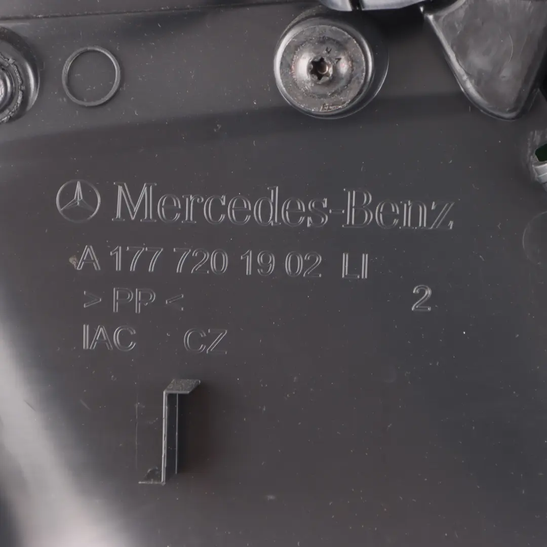  Front Door Card Mercedes W177 Left N/S Trim Panel Cover Black Imitation Leather - SKU A1777207905-1 - Part number A1777207905