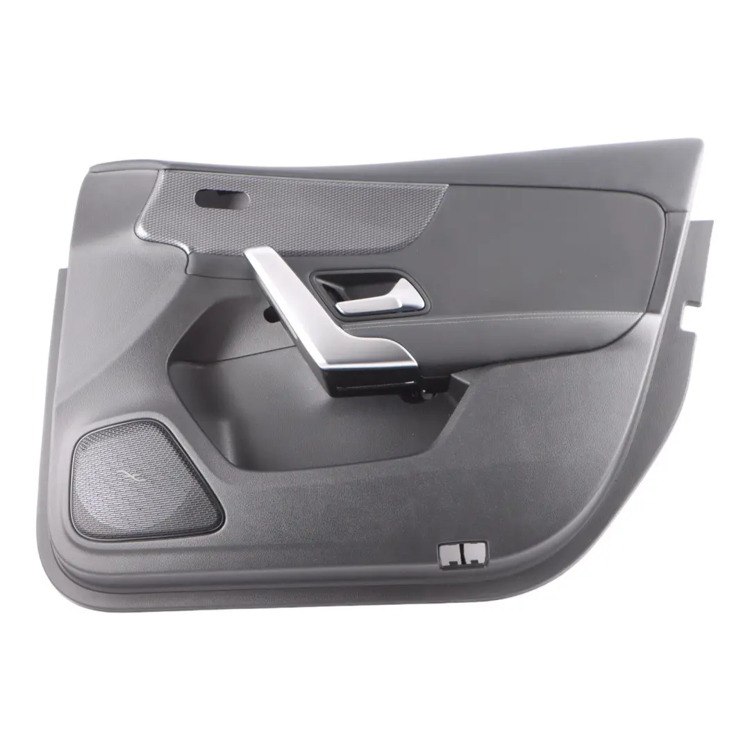 Front Door Card Mercedes W177 Right O/S Trim Panel Cover Imitation Leather Black to with Part number A1777208005 Front Door Card Mercedes W177 Right O/S Trim Panel Cover Imitation Leather Black - SKU A1777208005-1 - Part number A1777208005