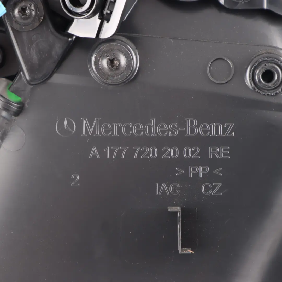 Front Door Card Mercedes W177 Right O/S Trim Panel Cover Imitation Leather Black to with Part number A1777208005 Front Door Card Mercedes W177 Right O/S Trim Panel Cover Imitation Leather Black - SKU A1777208005-1 - Part number A1777208005