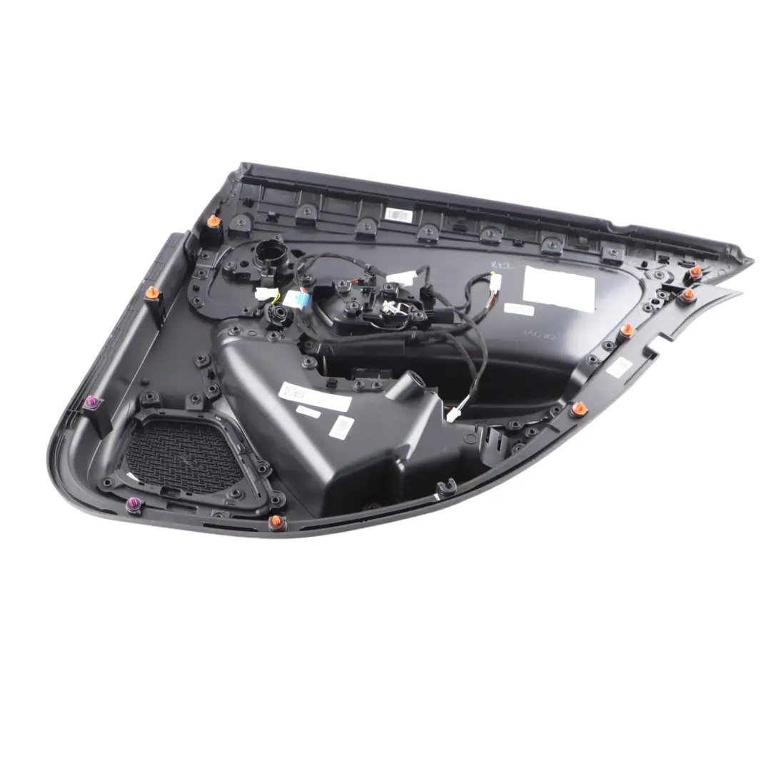 Door Card Cover Rear Left N/S Trim Panel Black Leather to Mercedes W177 with Part number A1777301102 Mercedes W177 Door Card Cover Rear Left N/S Trim Panel Black Leather - SKU A1777301102-1 - Part number A1777301102