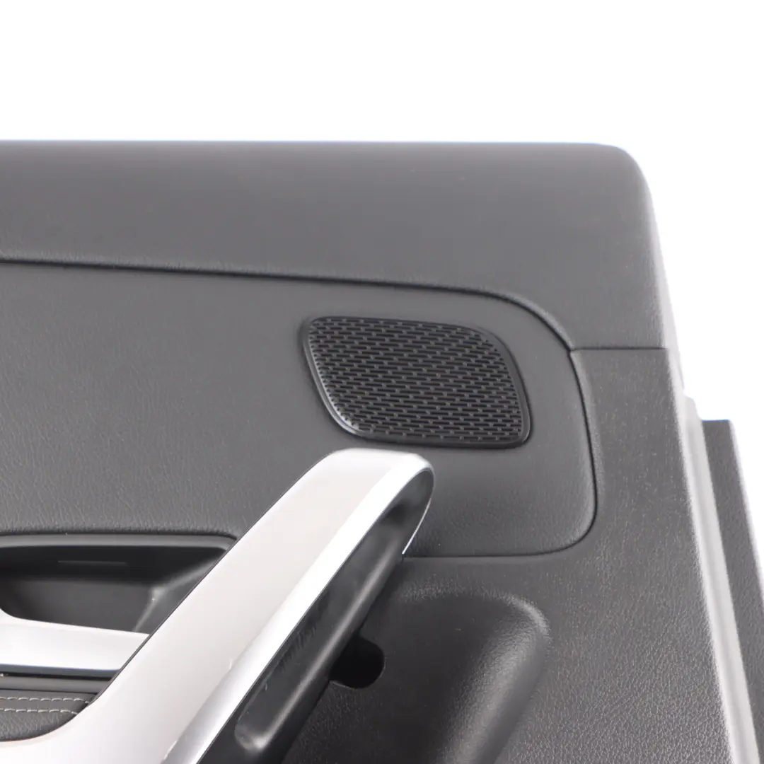 Door Card Cover Rear Left N/S Trim Panel Black Leather to Mercedes W177 with Part number A1777301102 Mercedes W177 Door Card Cover Rear Left N/S Trim Panel Black Leather - SKU A1777301102-1 - Part number A1777301102