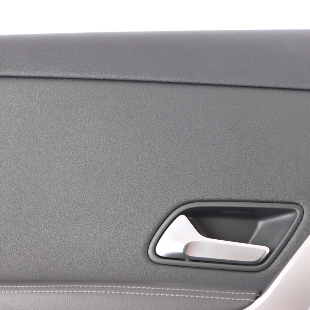 Door Card Cover Rear Left N/S Trim Panel Black Leather to Mercedes W177 with Part number A1777301102 Mercedes W177 Door Card Cover Rear Left N/S Trim Panel Black Leather - SKU A1777301102-1 - Part number A1777301102