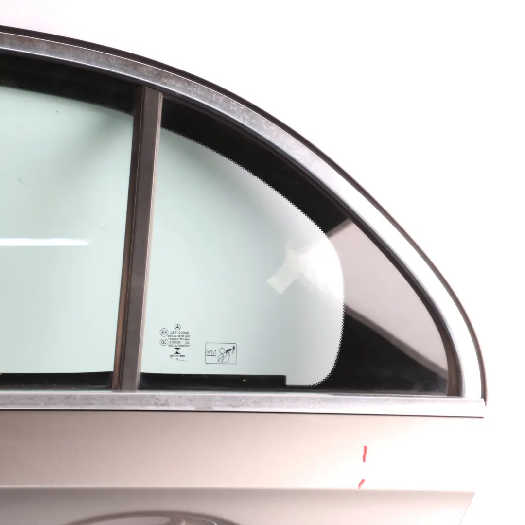 Door Rear Left N/S A-Class Mojave Silver Metallic - 859 to Mercedes W177 with Part number A1777301300 Mercedes W177 Door Rear Left N/S A-Class Mojave Silver Metallic - 859 - SKU A1777301300-MOS - Part number A1777301300