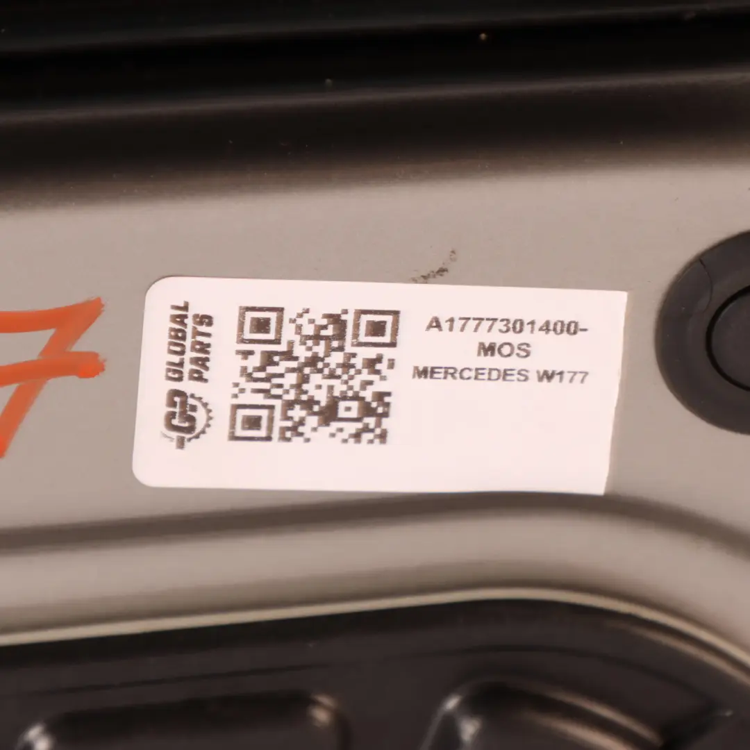 Door Rear Left N/S A-Class Mojave Silver Metallic - 859 to Mercedes W177 with Part number A1777301300 Mercedes W177 Door Rear Left N/S A-Class Mojave Silver Metallic - 859 - SKU A1777301300-MOS - Part number A1777301300