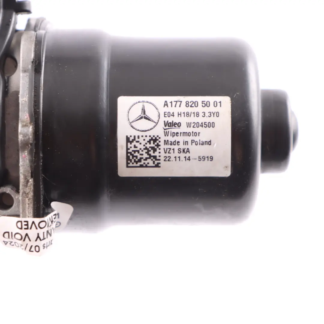 Mercedes C118 W177 Windscreen Front Wiper Motor Linkage Windshield A1779064801 - SKU rhd-A1778204301-1 - Part number A1778204301