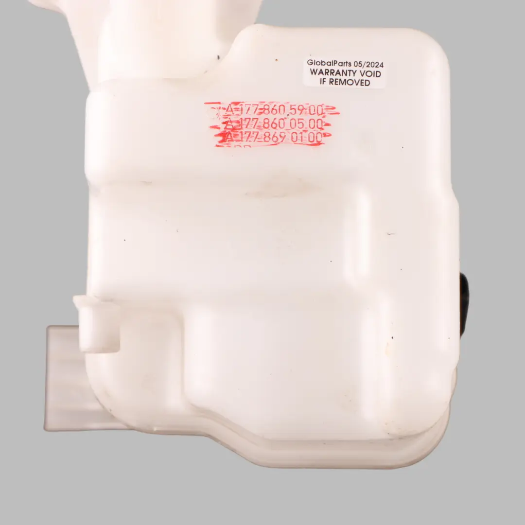 Mercedes W177 lave glace bouteille tuyau bouchon réservoir d'eau - SKU A1778605900 - Numéro de pièce A1778605900
