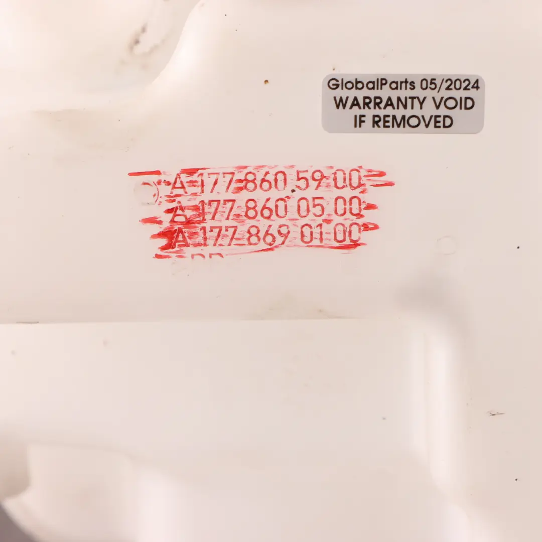 lave glace bouteille tuyau bouchon réservoir d'eau pour Mercedes W177 à propos du numéro de pièce A1778605900 Mercedes W177 lave glace bouteille tuyau bouchon réservoir d'eau - SKU A1778605900 - Numéro de pièce A1778605900