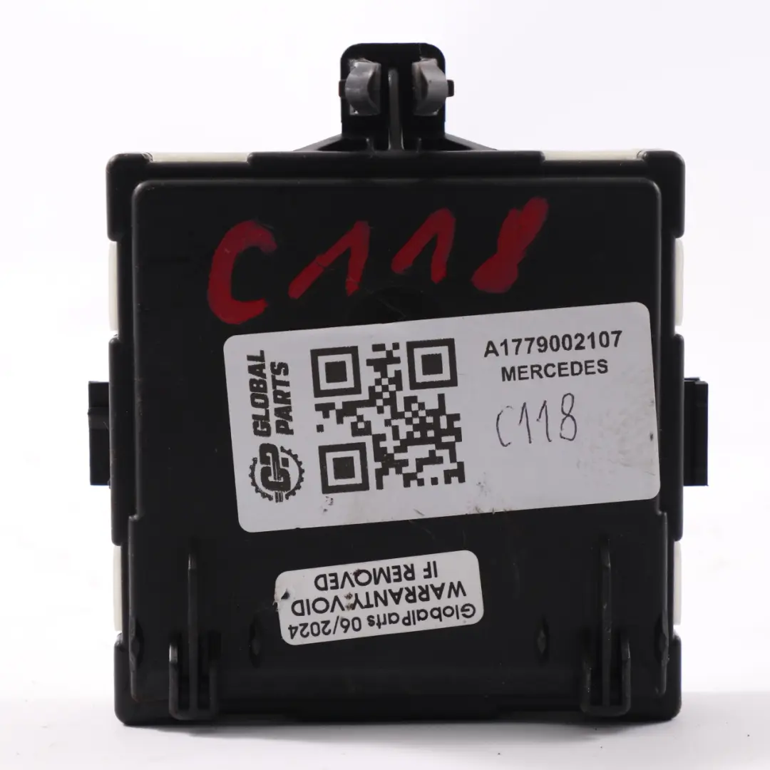 Modulo Porta Mercedes CLA C118 W177 Anteriore Destra Unità Controllo per con numero di parte A1779002107 Modulo Porta Mercedes CLA C118 W177 Anteriore Destra Unità Controllo - SKU A1779002107 - Numero di parte A1779002107