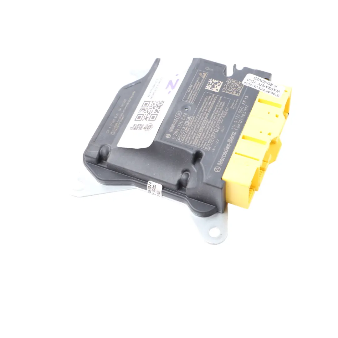 Airbag Module Mercedes C118 W177 W247 Front Air Bag Control Unit ECU to with Part number A1779005513 Airbag Module Mercedes C118 W177 W247 Front Air Bag Control Unit ECU - SKU A1779005513 - Part number A1779005513