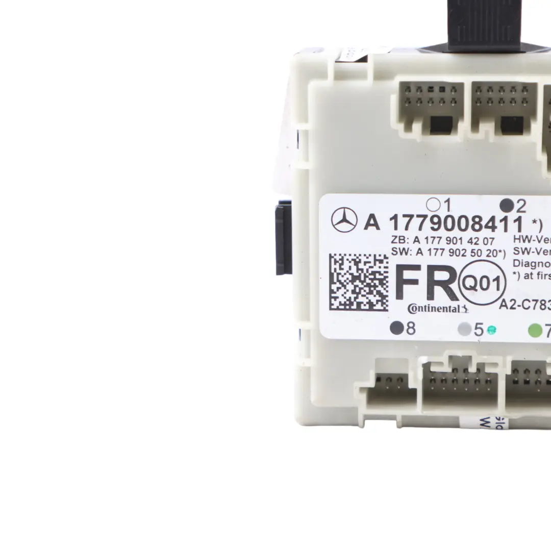 Door Module Mercedes C118 W177 H243 Front Right O/S Door Control to with Part number A1779008411 Door Module Mercedes C118 W177 H243 Front Right O/S Door Control - SKU A1779008411 - Part number A1779008411