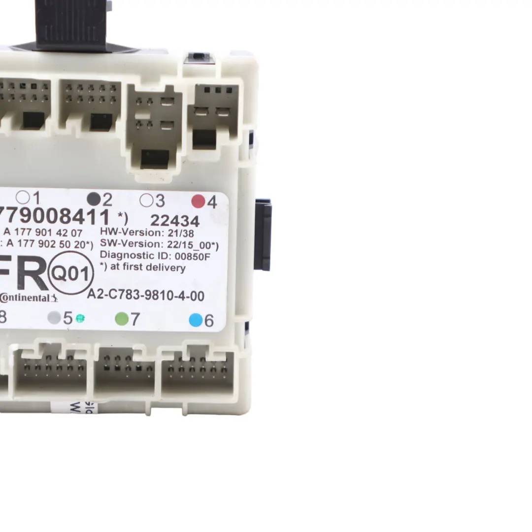 Door Module Mercedes C118 W177 H243 Front Right O/S Door Control to with Part number A1779008411 Door Module Mercedes C118 W177 H243 Front Right O/S Door Control - SKU A1779008411 - Part number A1779008411