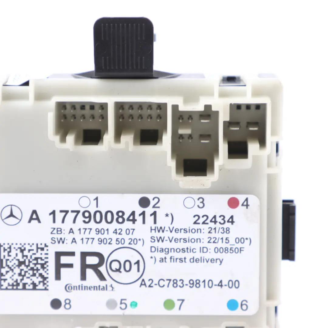  Door Module Mercedes C118 W177 H243 Front Right O/S Door Control - SKU A1779008411 - Part number A1779008411